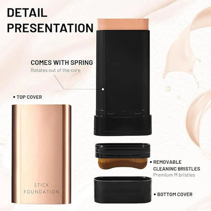 Korean 2 in 1 Glass Skin Foundation Stick (Imported Skincare)