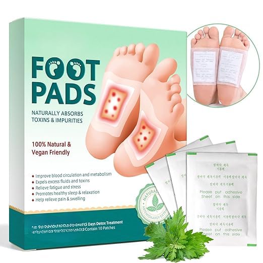 Premium Detox Foot Patches (Pack of 10)