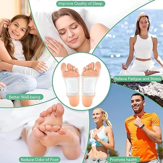 Premium Detox Foot Patches (Pack of 10)