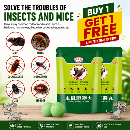 Rat & Insect Repellent Pellets |🔥BUY 1 GET 1 FREE🔥
