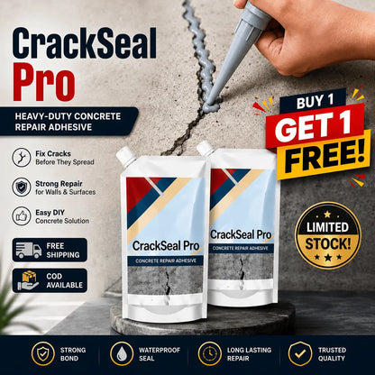 Heavy-Duty Concrete Crack Repair Adhesive (Buy 1 Get 1 Free)🔥