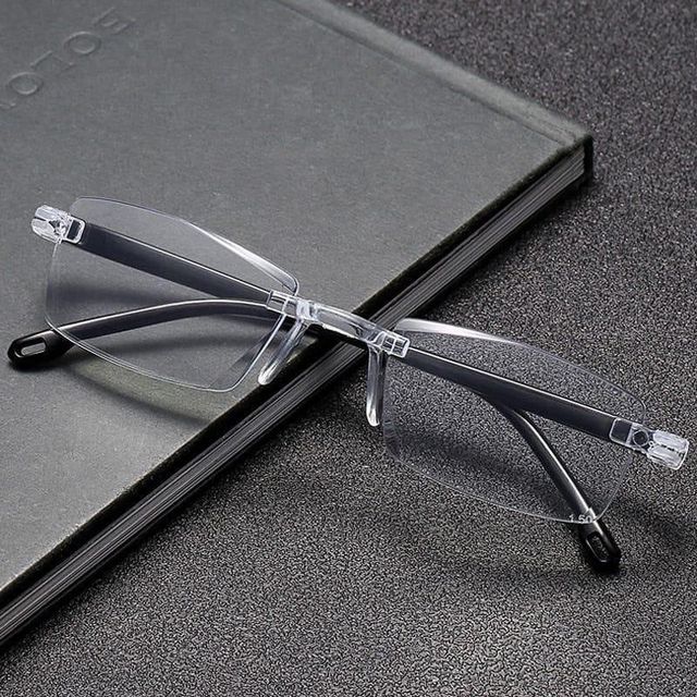 Buy 1 Get 1 Free Rimless One Power Reading Glasses - @ 50% Discount + Free Shipping